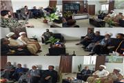 دیدار و خداقوت امام جمعه و فرماندار شهرستان سیمرغ از حسنعلی زاده فرمانده سپاه سیمرغ