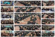 آستان قدس رضوی پرچم عزای حضرت اباعبدالله الحسین(ع) را به عزاداران حسینی شهرستان سیمرغ