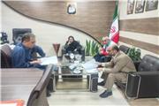 نشست هماهنگی جهت صدور پروانه ساخت و تسریع در روند ساخت ساختمان اداری- امدادی جمعیت هلال احمر به میزبانی شهرداری سیمرغ