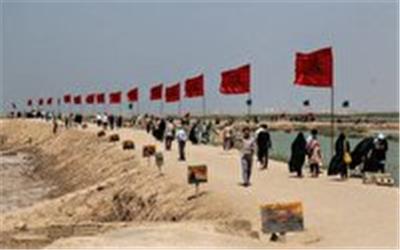 حضور 7500 زائر مازندرانی در منطقه عملیاتی خرمشهر