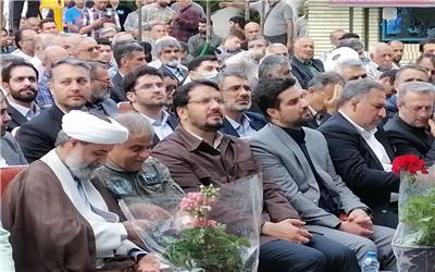 یادواره امیر سرلشکر خلبان شهید علی اکبر شیرودی، 2 شهید گمنام و 41 شهید والامقام شهر شیرود با حضور وزیر راه شهر سازی