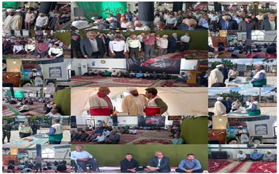 حجت الاسلام والمسلمین خانلری   ضمن تشکر و قدرانی از هم کسی که کار فرهنگی تو شهرستان سیمرغ  انجام  دادند