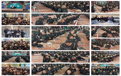 90 نفر از عزاداران حسینی شهرستان سیمرغ با حضوری پرشور در صحن قدس حرم مطهر رضوی،در عزای حضرت اباعبدالله الحسین(ع) به سینه‌زنی و مرثیه‌خوانی پرداختند