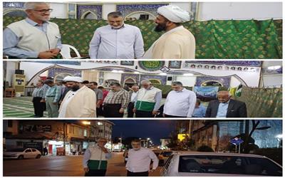 نماز جماعت با حضور مدیر کانون‌های خدمت رضوی استان مازندران درجمع خادمیاران سیمرغ