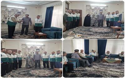 تجلیل از حماسه‌سازان جبهه‌ها / به مناسبت هفته دفاع مقدس، خادمیاران رضوی شهرستان سیمرغ
