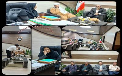 نشست مشترک مسئولان شهرستان جهت بررسی مسائل شهری نشست مشترکی