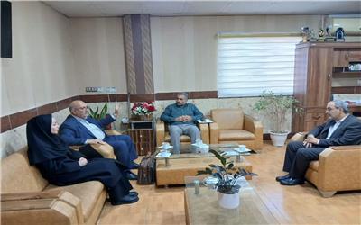 حضور مدیرعامل انجمن اهدای عضو در فرمانداری سیمرغ