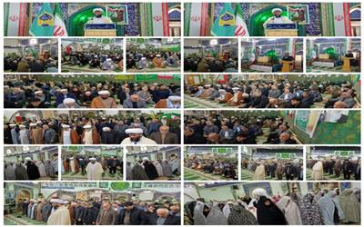 حجت الاسلام والمسلمین خانلری  گفت حاج قاسم سلیمانی هم سرباز دین بود هم سرباز ولایت و هم سرباز ایران بود