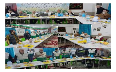 پنجاهمین نشست رؤسای کانون‌های تخصصی و کانون‌های خدمت رضوی با حضور دکتر عزیززاده گرجی در سیمرغ