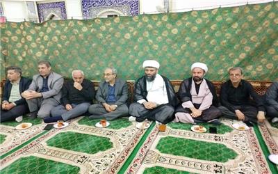 حضور فرماندار، معاون فرماندار و رؤسای دستگاه‌های اجرایی سیمرغ در مراسم بزرگداشت رهبر شهید