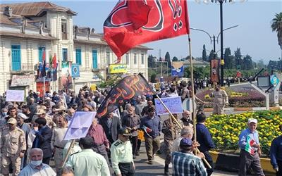 مردم انقلابی و شهیدپرور استان مازندران پس از اقامه نماز جمعه در محکومیت حرکات هنجارشکنانه اخیر راهیپمایی کردند.