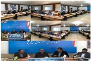 جلسه ستاد راهبردی صندوق بیمه اجتماعی کشاورزان، روستاییان و عشایر شهرستان سیمرغ،