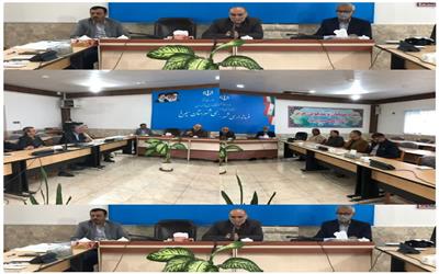 برگزاری جلسه هیات اجرایی انتخابات به ریاست رحمتی بهمنانی فرماندار شهرستان سبمرغ