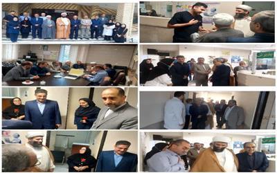 بازدید فرماندار سیمرغ از مرکز بهداشت شهرستان و تجلیل از پرستاران به مناسبت میلاد حضرت زینب(س)