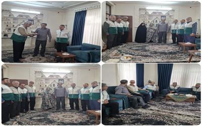 تجلیل از حماسه‌سازان جبهه‌ها / به مناسبت هفته دفاع مقدس، خادمیاران رضوی شهرستان سیمرغ